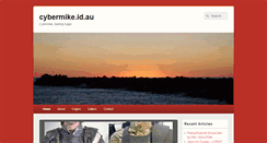 Desktop Screenshot of cybermike.id.au