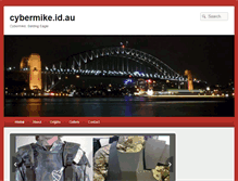 Tablet Screenshot of cybermike.id.au